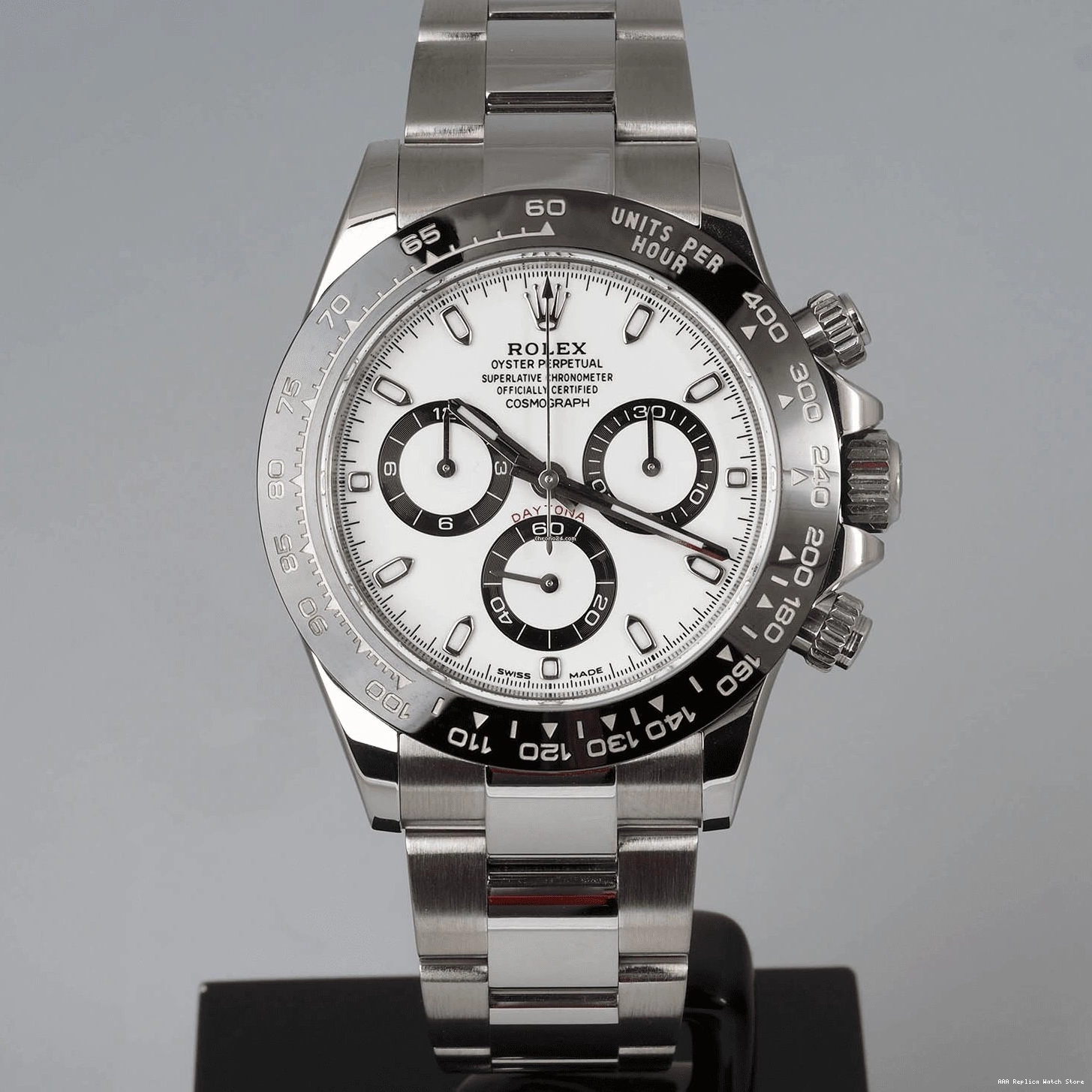 Aaa replica watch Rolex Steel Watch Replica Cosmograph Stainless AAA 116500LN-0001 Daytona Mens 0626